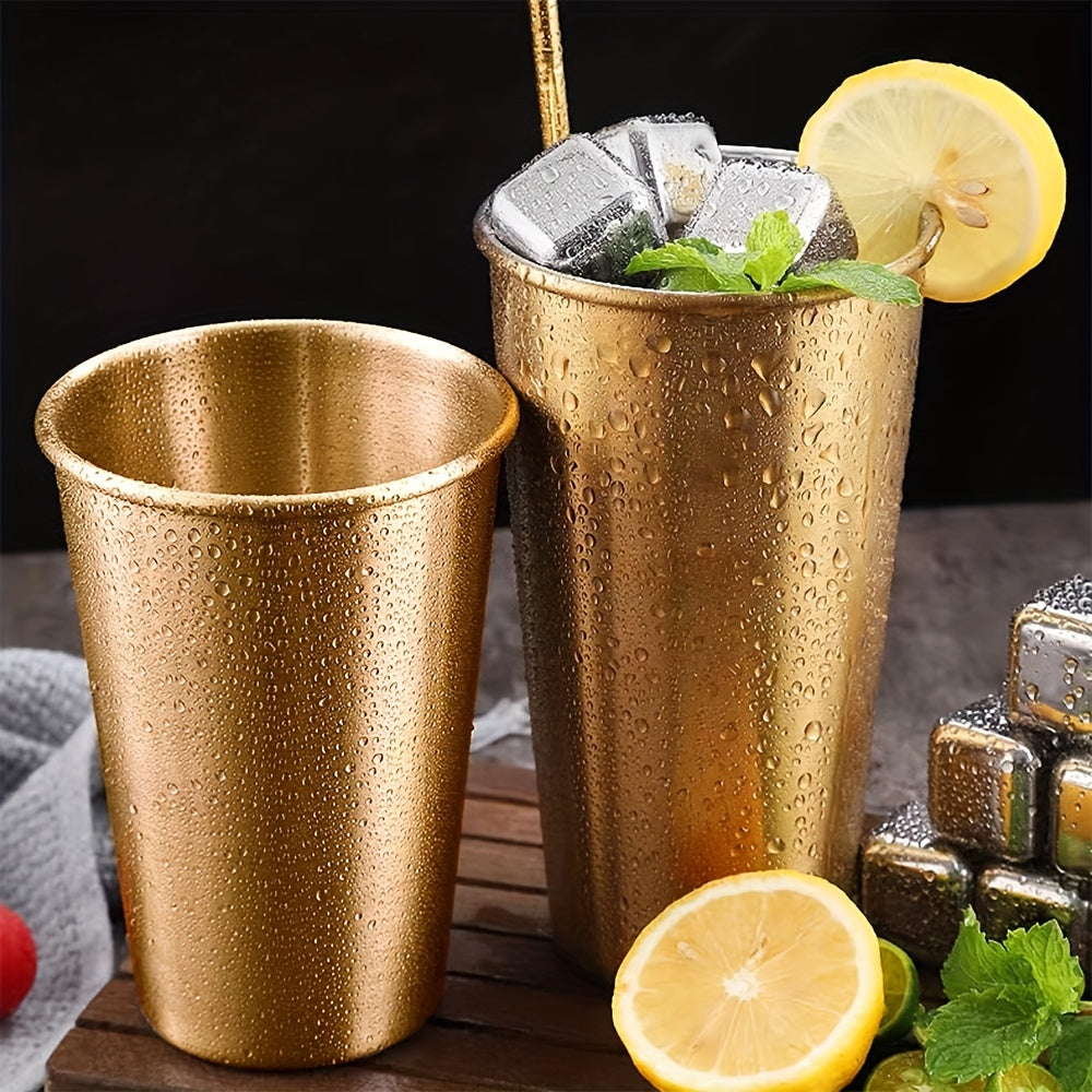 Stainless Steel Water Cup Outdoor Camping Beer Mug Household Utensils