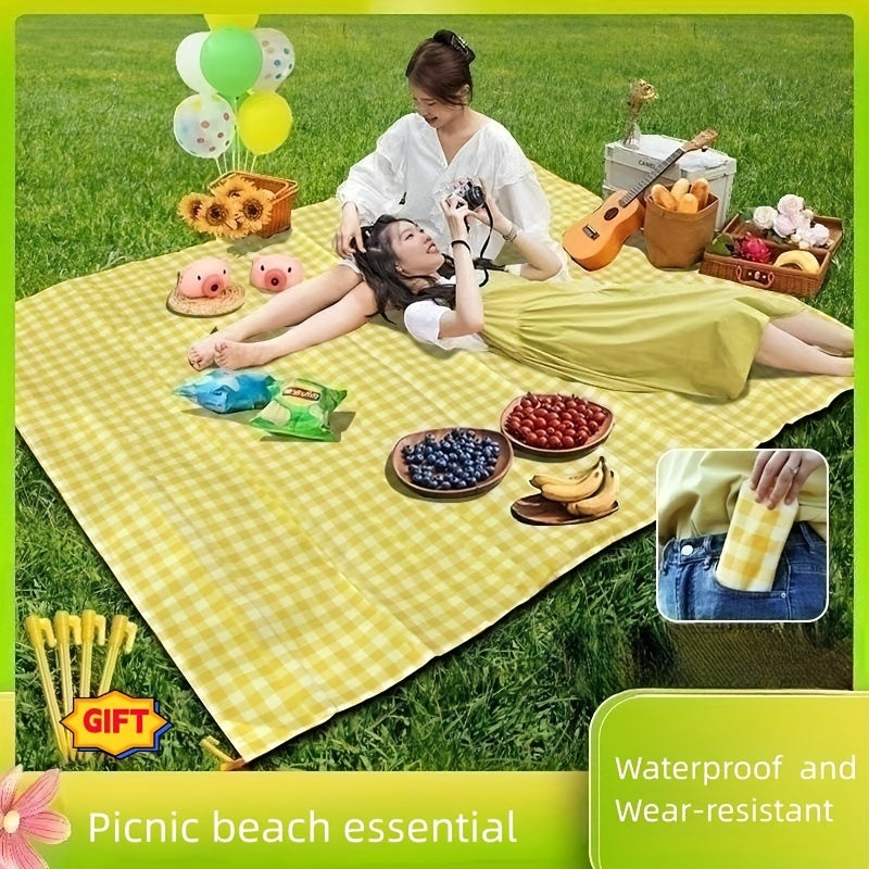 Outdoor Picnic Mat Moisture Proof Portable Durable for Parties Parks Beaches