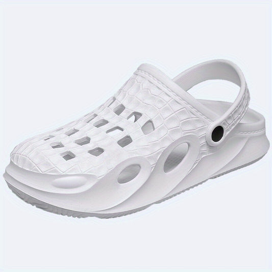 Men's Lightweight Hollow Out Sandals Slip On Clogs