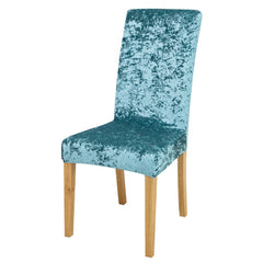 Stretch Velvet Dining Chair Slipcovers - Elegant Furniture Protection