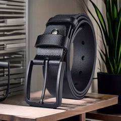 Men's Business Casual Leather Belt