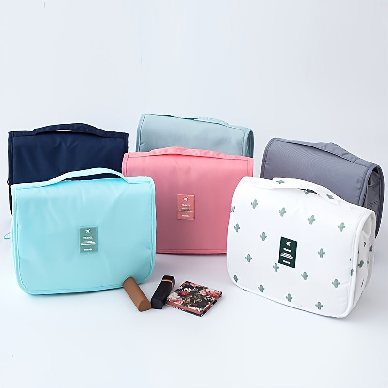 Women's Hanging Travel Toiletry Bag Water Resistant Cosmetic Organizer