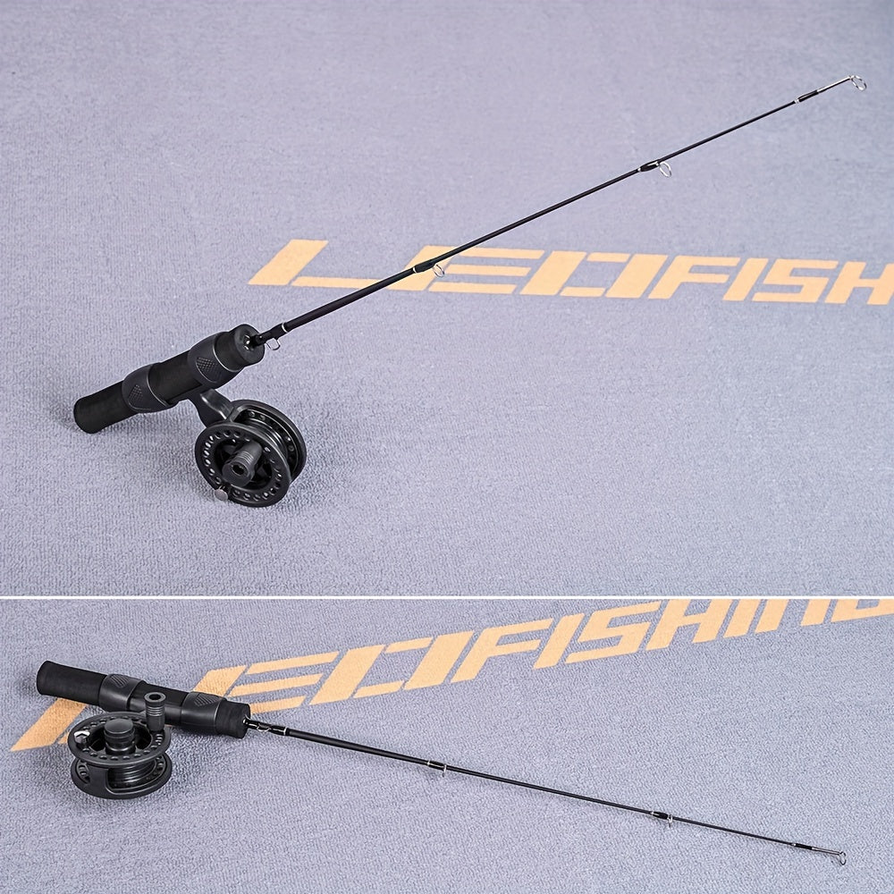 Single Section Ice Fishing Rod & Fast Raft Rod Winter Fishing Set