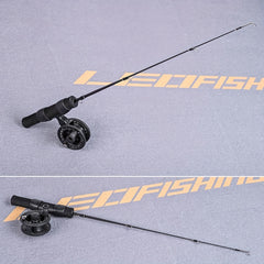 Single Section Ice Fishing Rod & Fast Raft Rod Winter Fishing Set