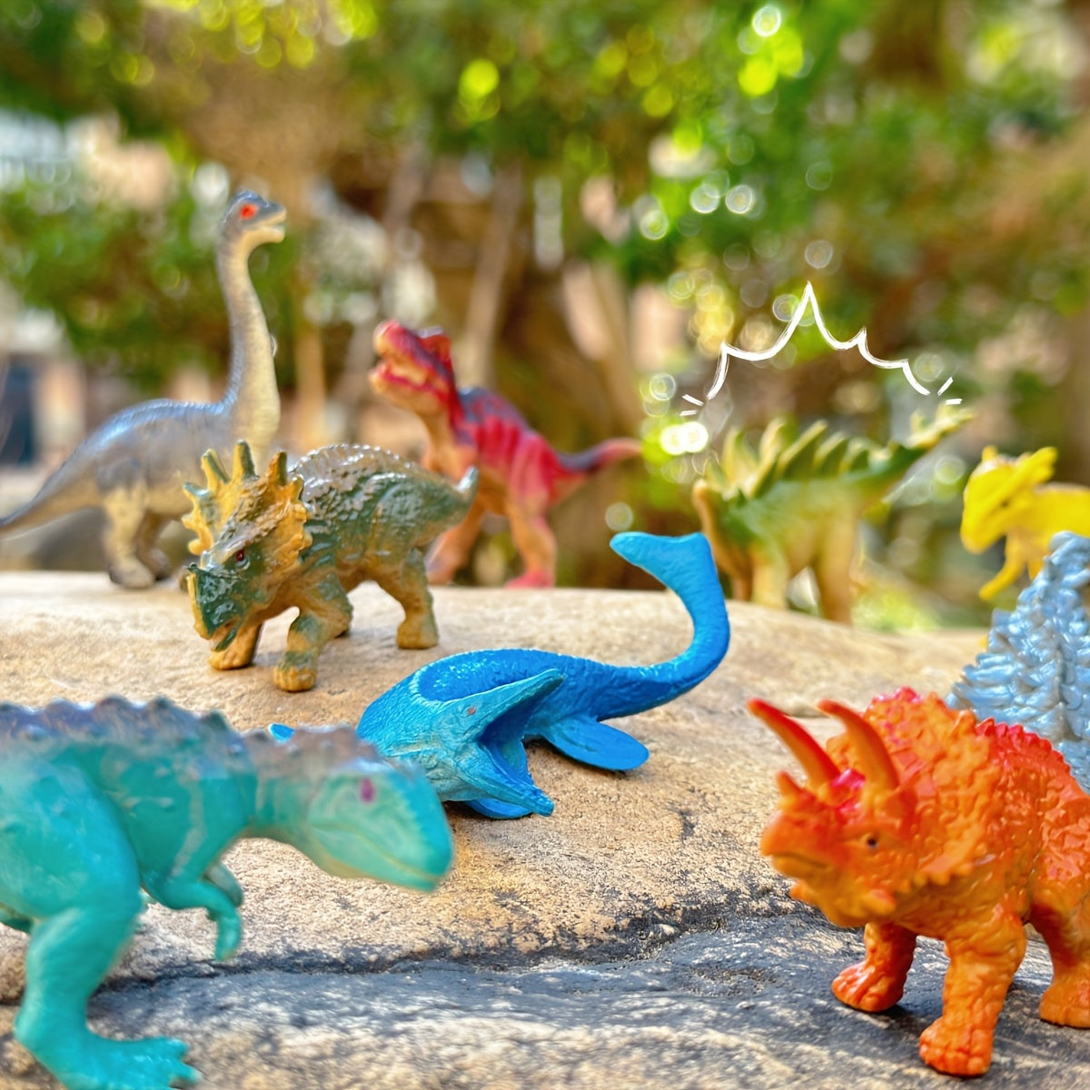 Mini Realistic Dinosaur Models for Birthdays & Christmas