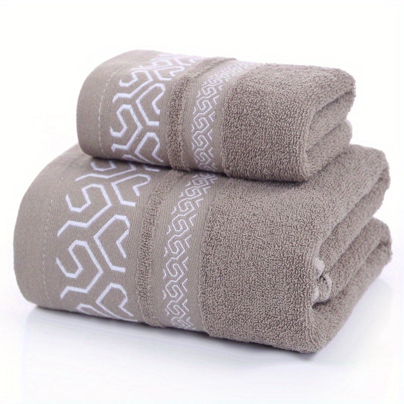 Soft Towel Set Absorbent & Perfectly Sized for Your Bathroom