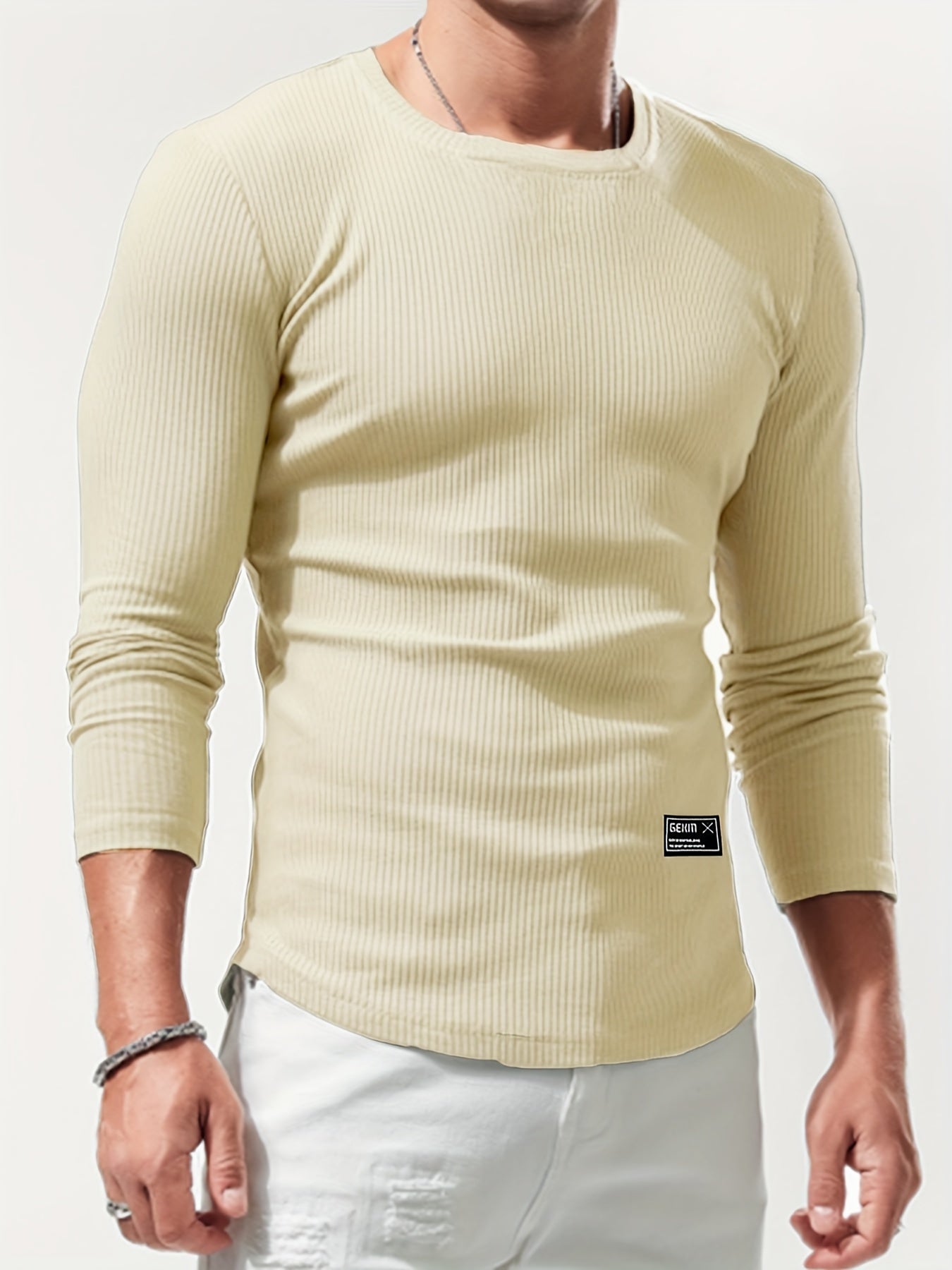 Men's Long Sleeve Workout Shirt Active Compression