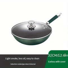 Non Stick Cast Iron Skillet Egg Fry Pan For Gas Stove Top And Induction Cooker