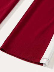 Girls Athleisure Wide Leg Sweatpants for Sports Running
