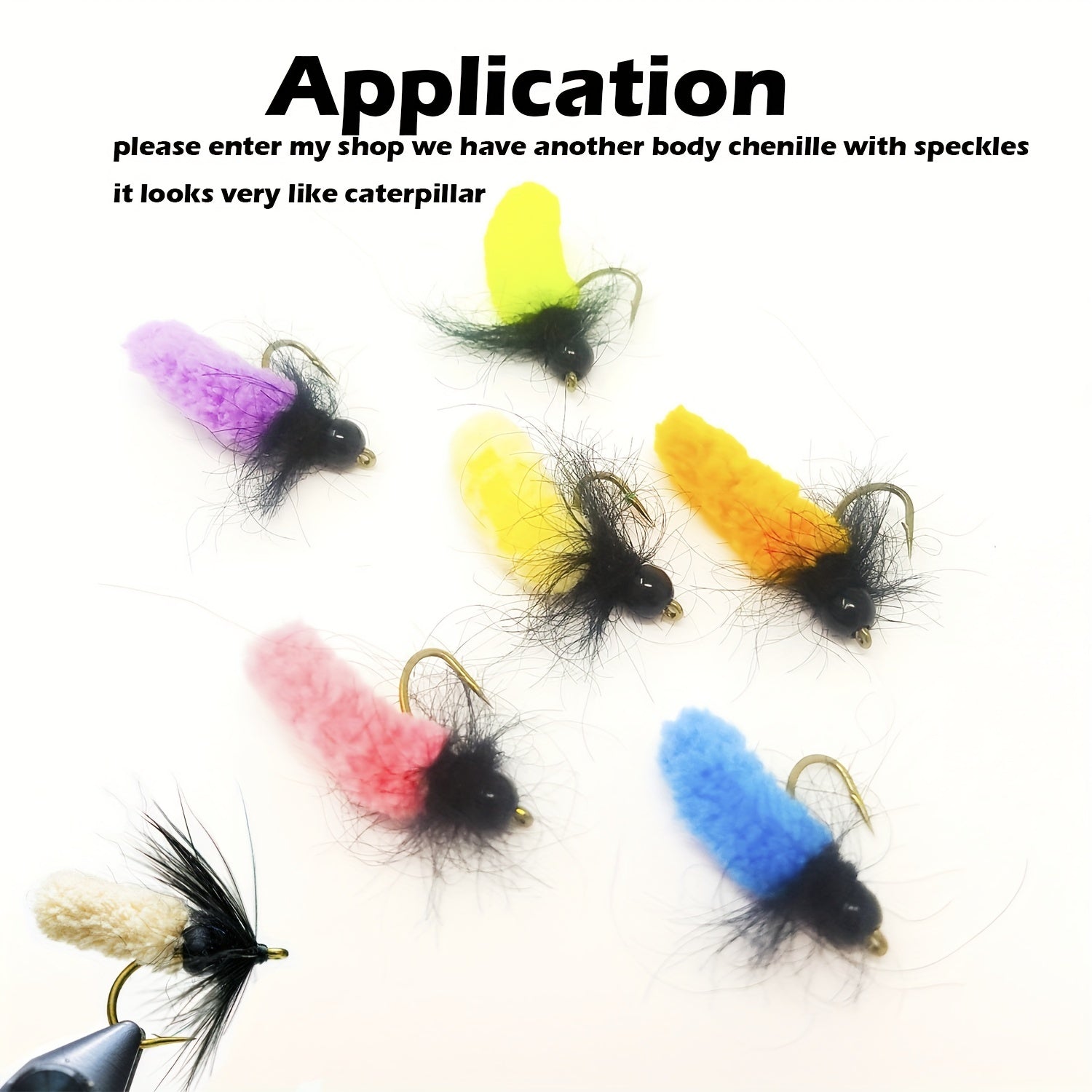 1 Pack 5m 13 Colors Fly Tying Chenille Fishing Tackles