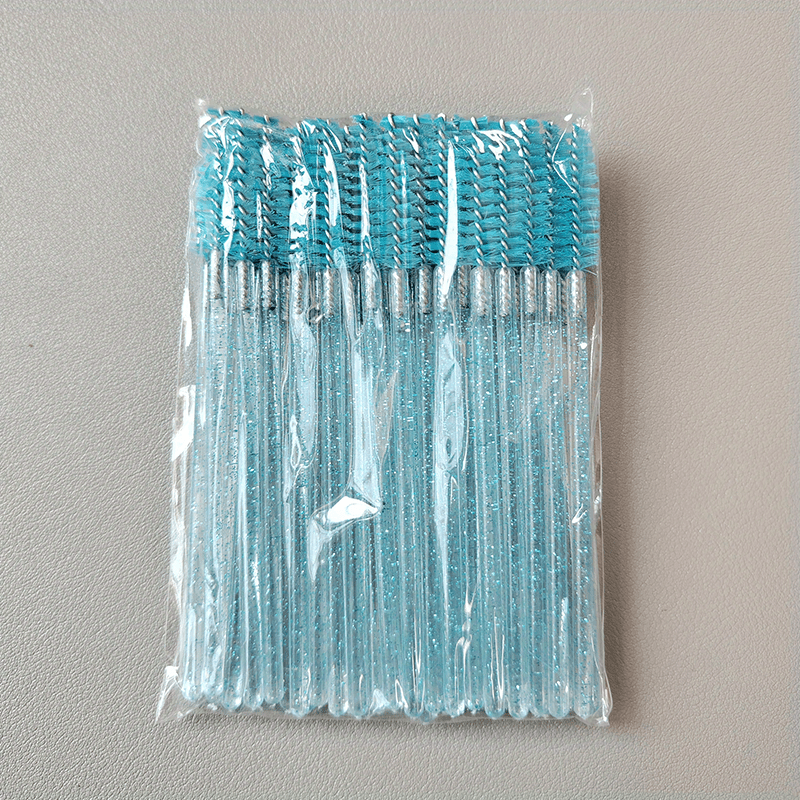 50pcs Mascara Wands Spoolie Brush Eyebrow Eyelash Extension Applicator