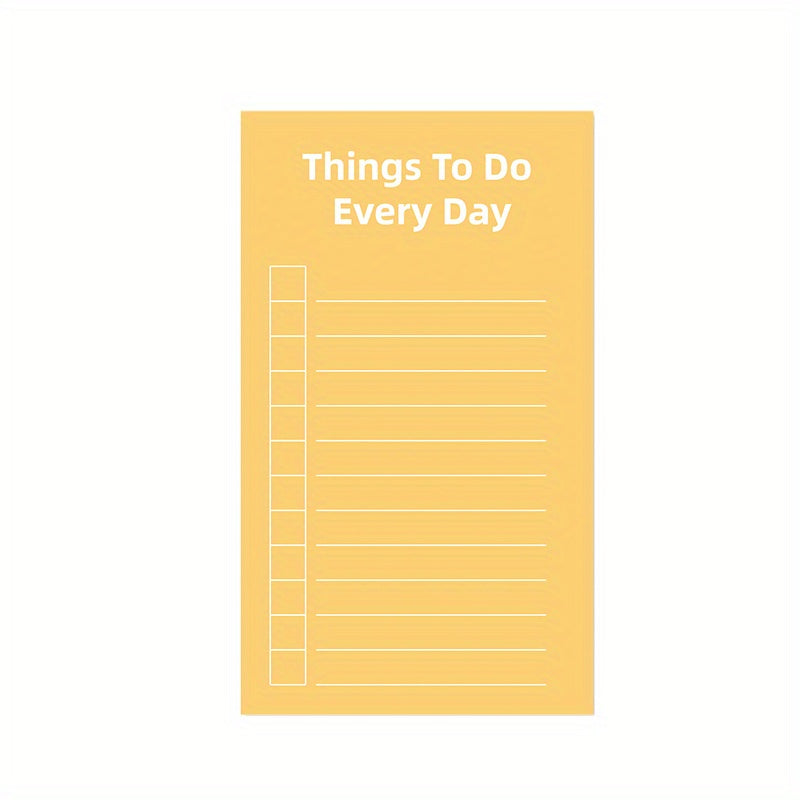 Tourist Memo Daily Plan Student Memo Book