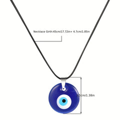 Evil's Eye Pendant Necklace For Women Girls Jewelry Gift