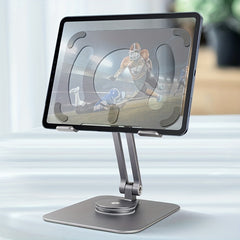 Aluminum Tablet Stand 360 Degree Rotating Lifting Folding Portable Stand
