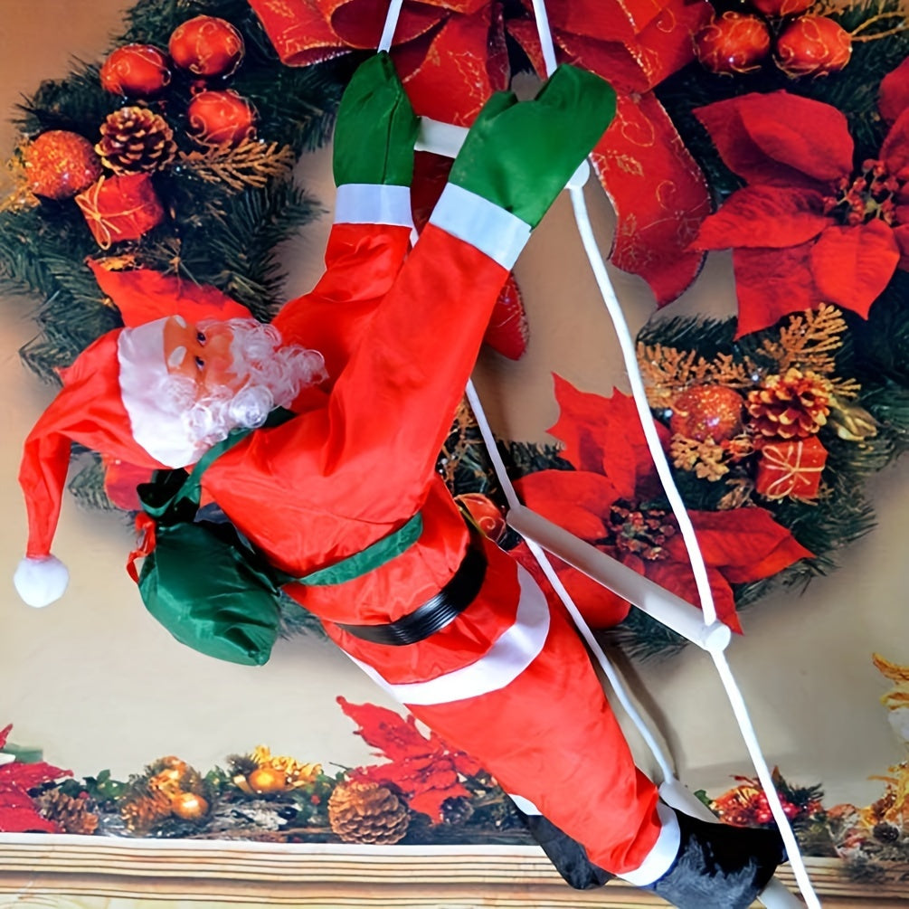 Santa Claus Rope Ladder Ornament Christmas Tree Decoration