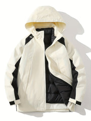 2 in 1 Outdoor Sports Jacket Fleece Lined Down Jacket