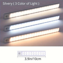 Wireless LED Motion Sensor Cabinet Light USB Rechargeable for Under Counter