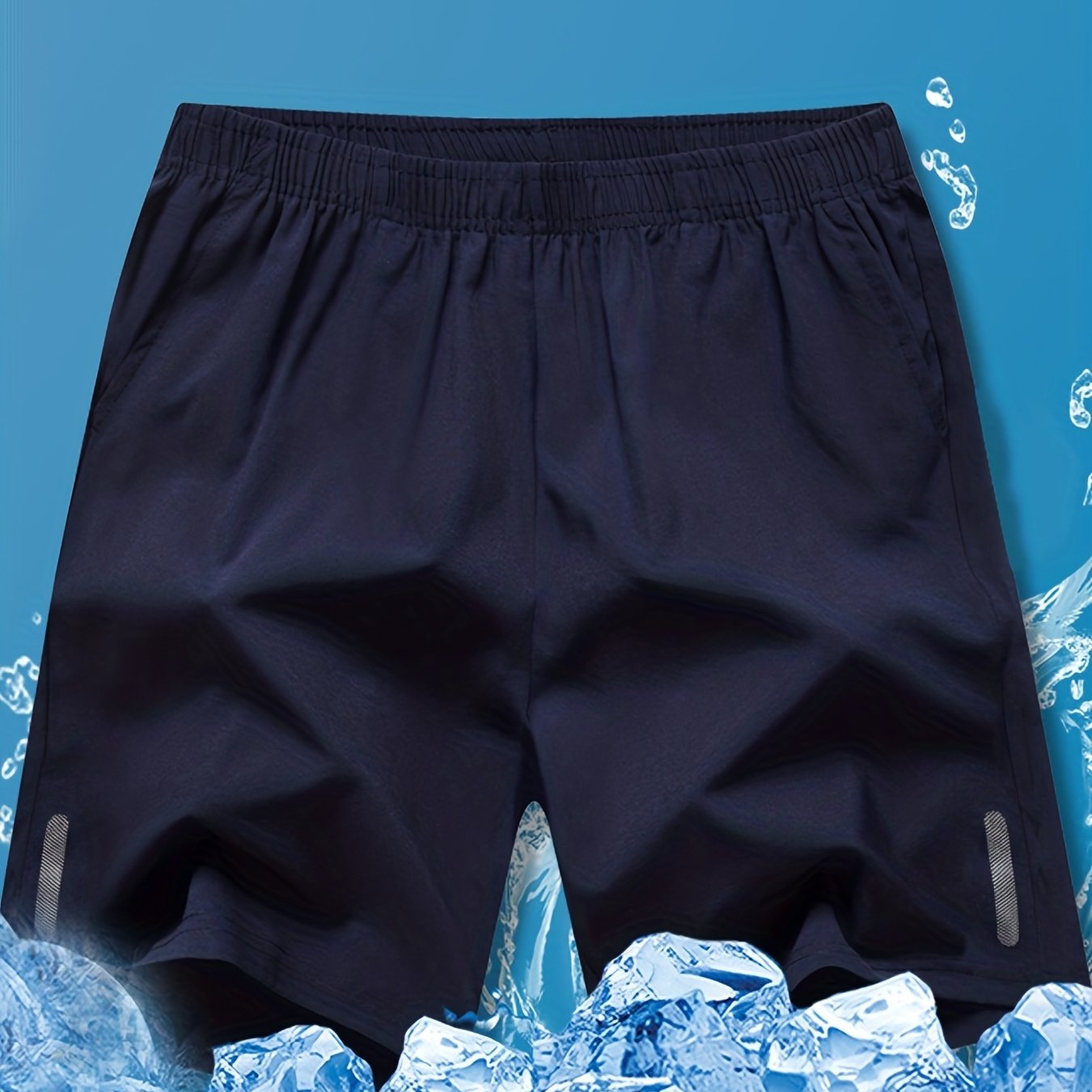 Boys Gym Workout Shorts Quick Dry Elastic Waist Lightweight Athletic