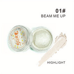 16 Colors Pearly Eyeshadow Clay Brown Golden Cheese Mud Shimmer Glitter