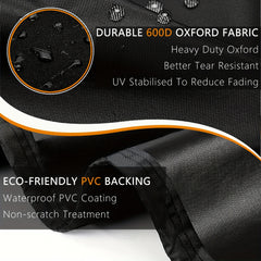 Waterproof 60-Inch Round Patio Furniture Cover