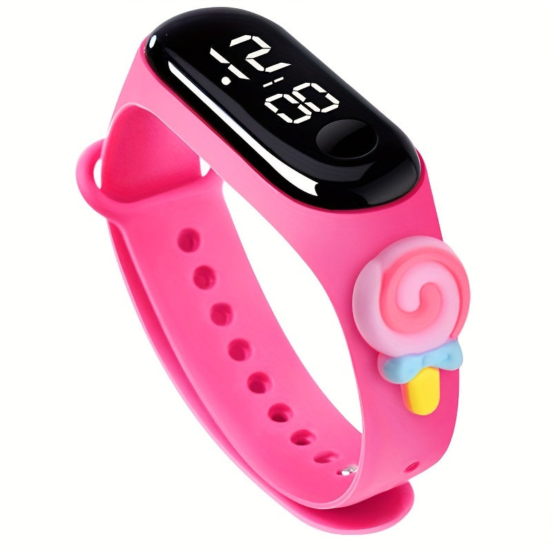 Cartoon Touch Screen Tracker Silicone Watch Decorative Accessories