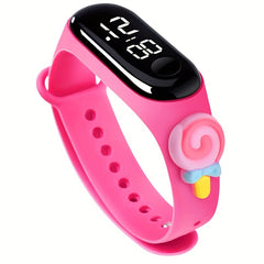 Cartoon Touch Screen Tracker Silicone Watch Decorative Accessories