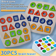 Geometric Shape Matching Toy for Toddlers