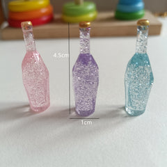3pcs Mini Sparkling Perfume Bottles for Dollhouse