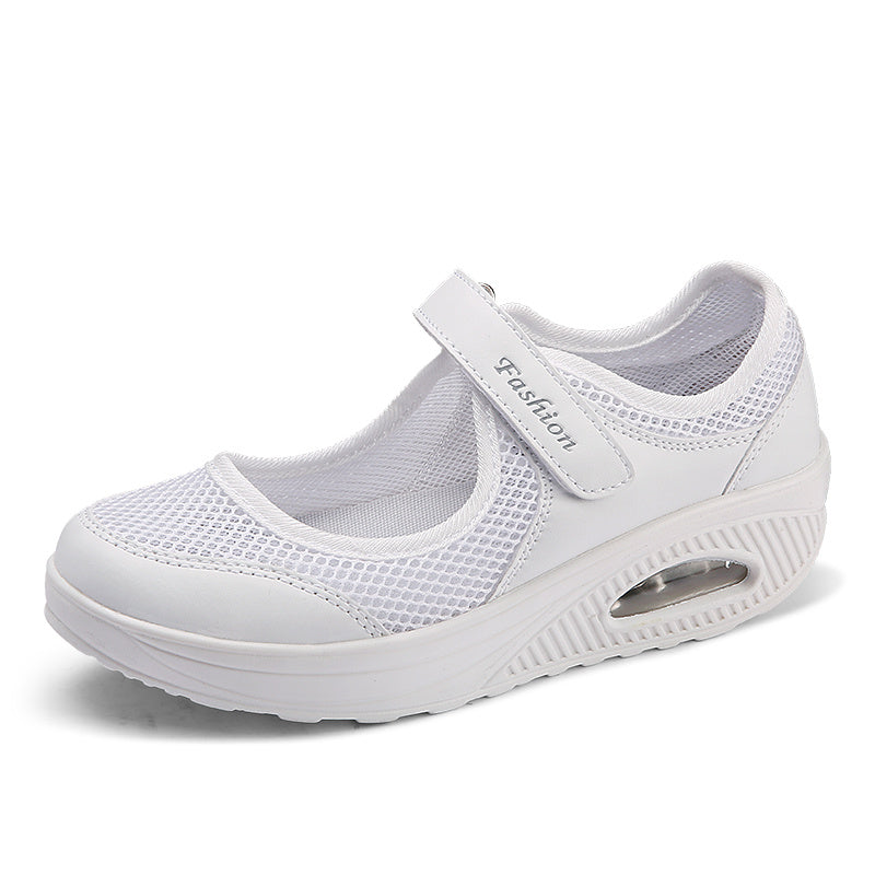 Women's Mesh Strappy Back Low Top Sneakers
