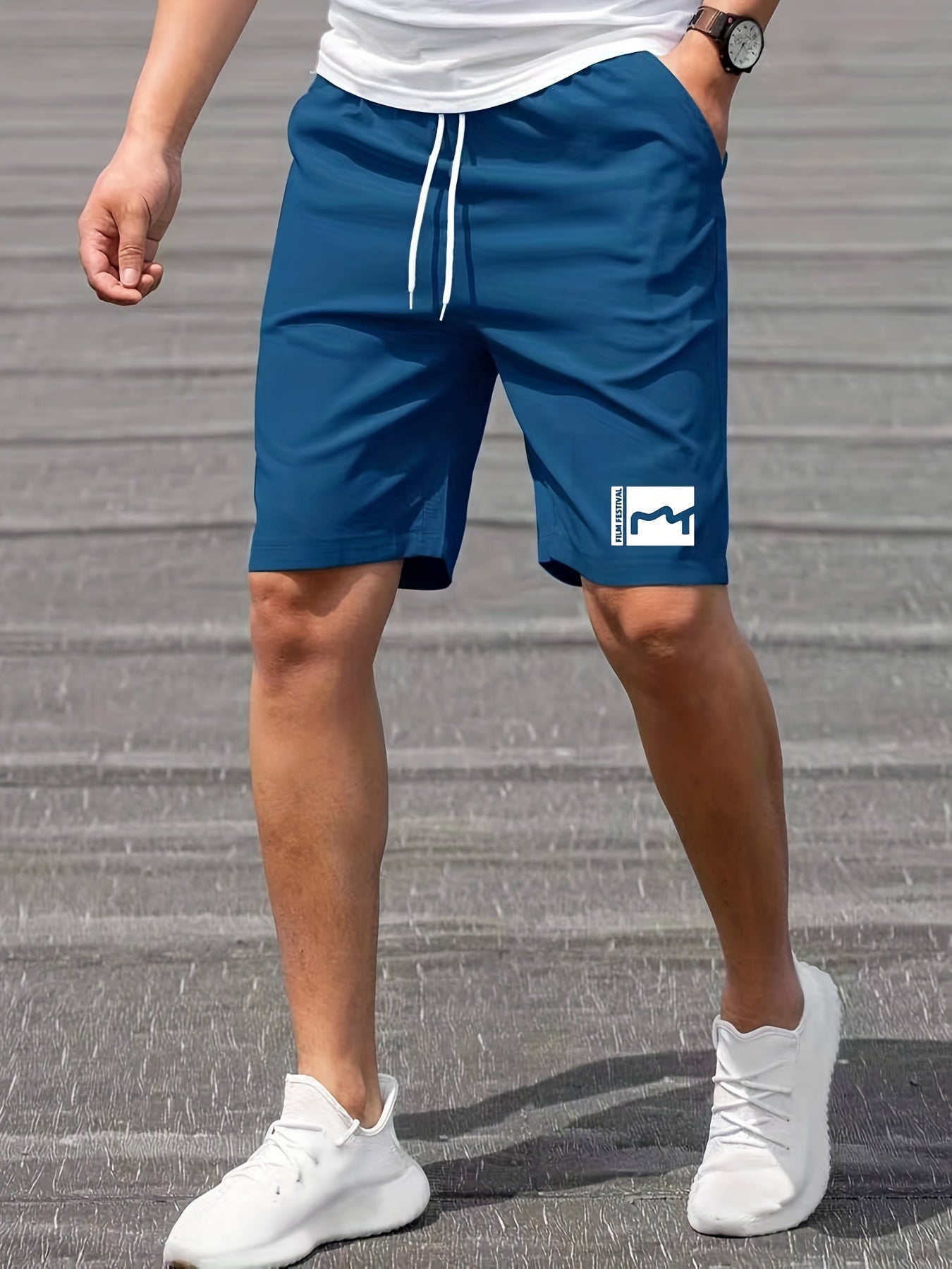 Men's Slim Fit Shorts With Pockets For Summer Outdoor