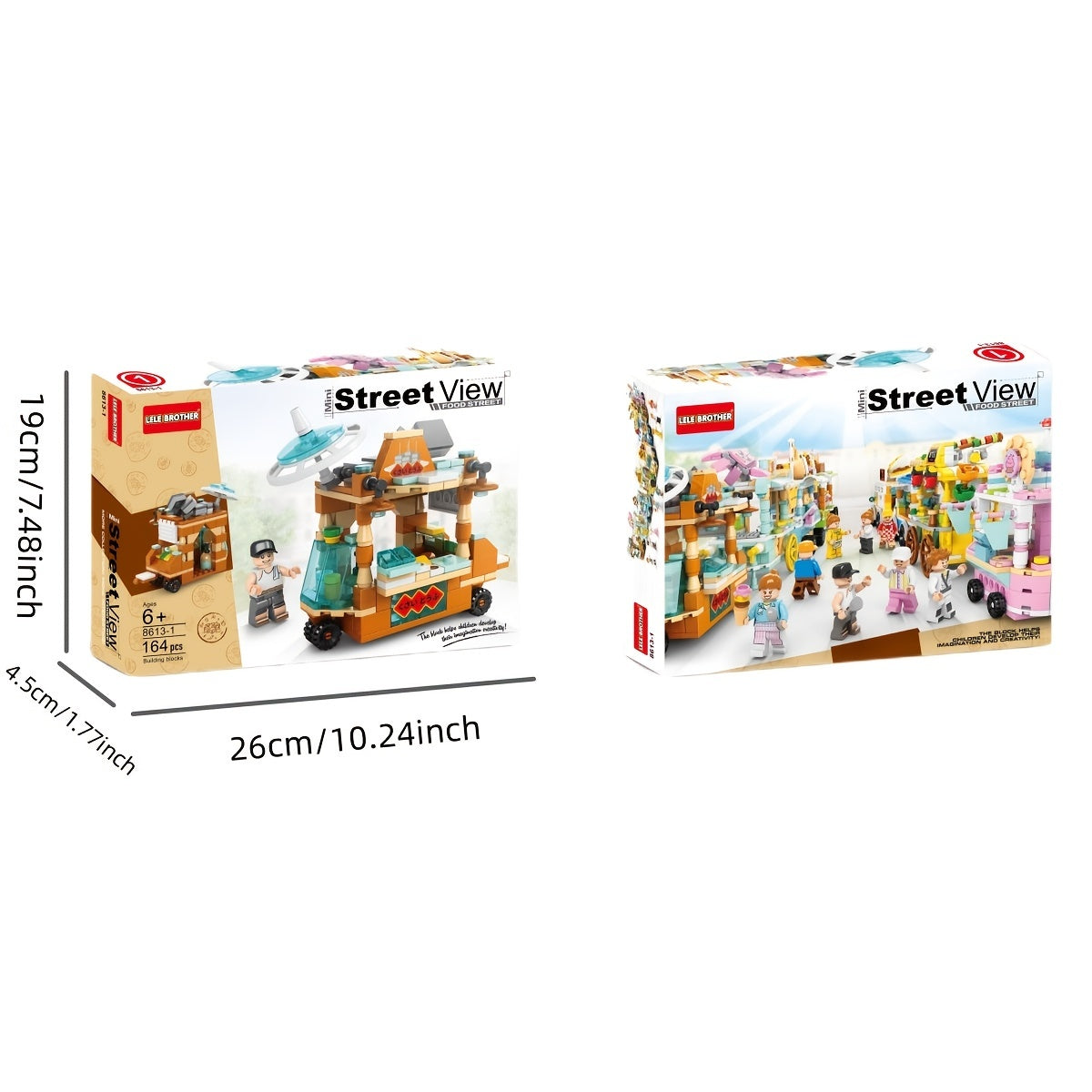 Snack Car Building Blocks Set for Kids