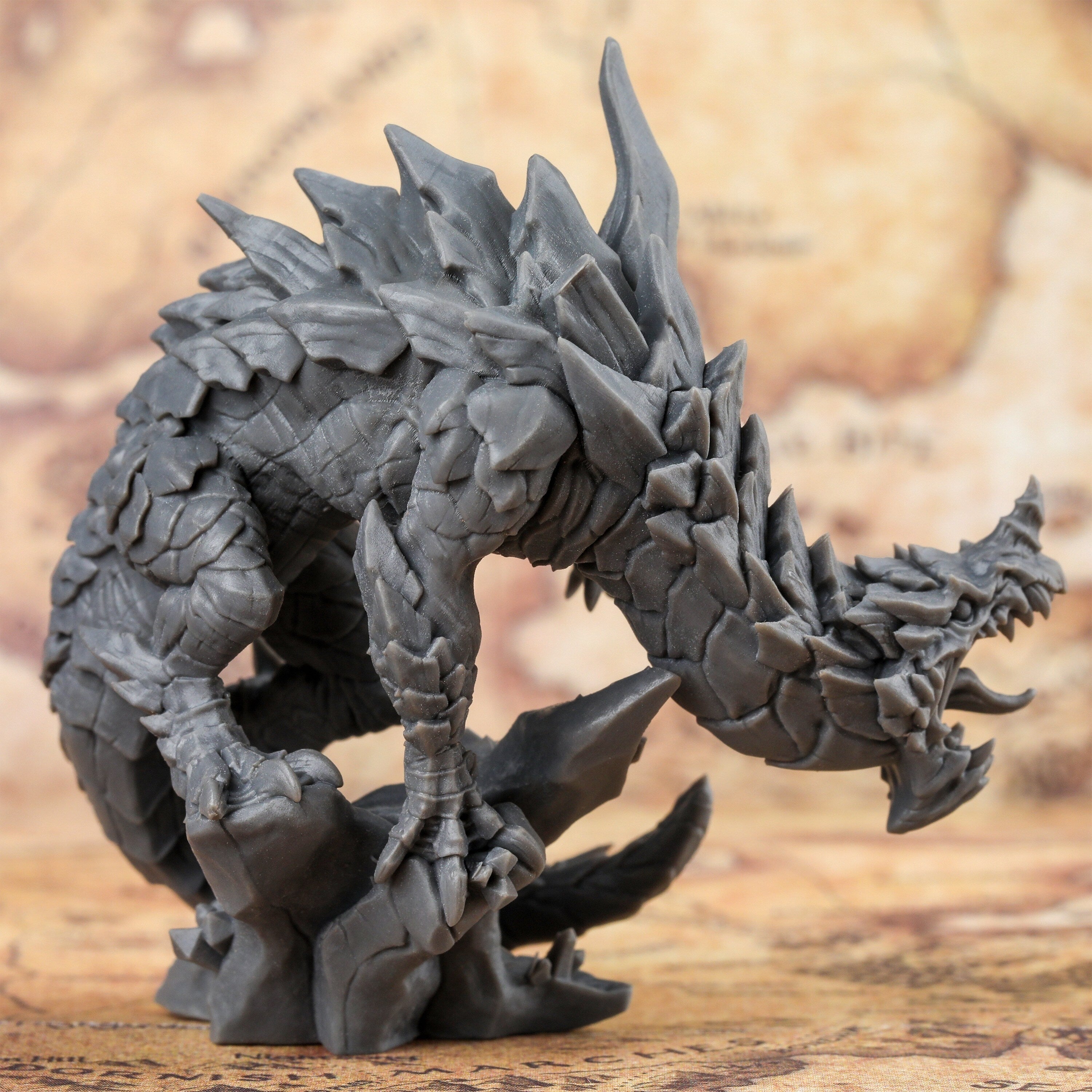 Perfect Depths Dragon RPG Miniatures for Board Game