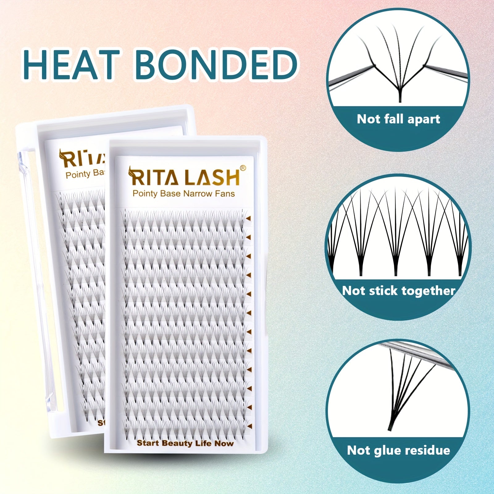 5D Premade Fans Lashes Volume Ultra Dark Eyelashes Extension