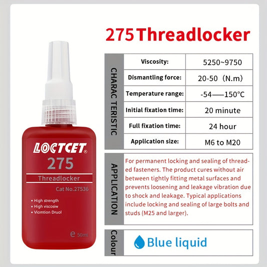 High Strength Thread Locking Agent Dirt Resistant Glue