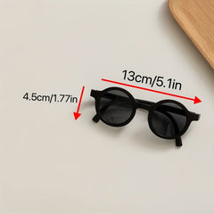 Girl's Vintage Sunglasses UV Protection Cartoon Sunshade Glasses For Kids