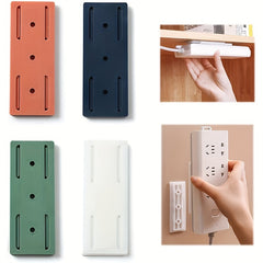 Self Adhesive Wall Hook Socket Storage Holder Cable Organizer Fixer