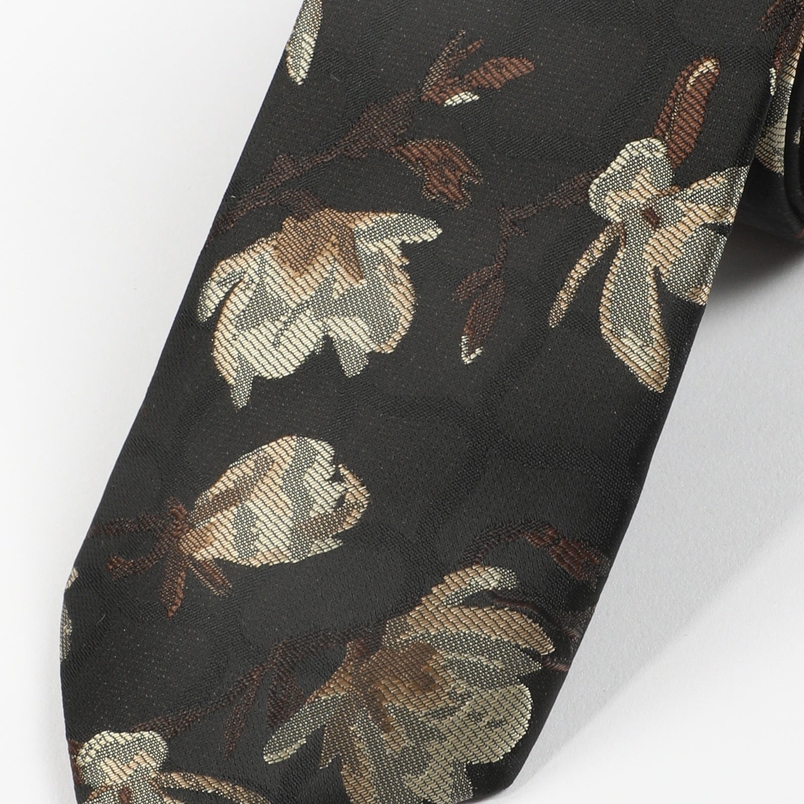 Yellow Flower Tie For Men