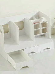 Desktop Organizer with Pen Holder & Bookend
