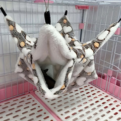 Cozy Hanging Bed for Hamsters, Rats, and Ferrets