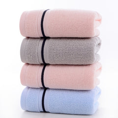 3 Pack Bathroom Cotton Hand Towel Quick Dry Towel Set Pink Grey