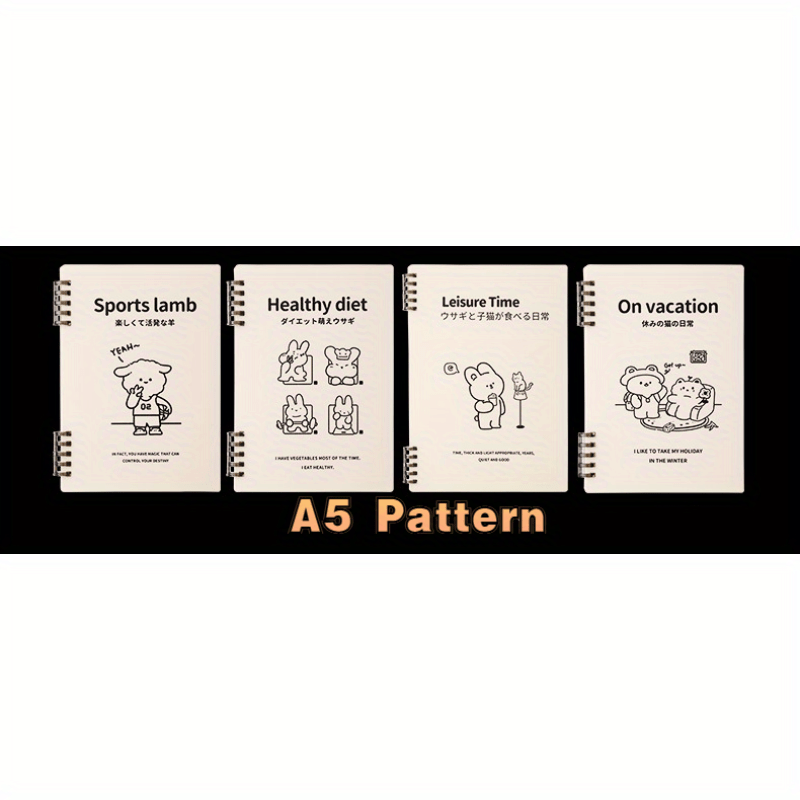 Thickened Coil Ring Binder Student Notebook Office Stationery