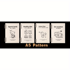 Thickened Coil Ring Binder Student Notebook Office Stationery