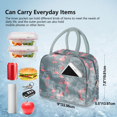 Women Thermal Block Lunch Bag Waterproof Leakproof Cold Storage Lunch Bag