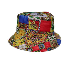 Double Sided Print Bucket Hat All match Sun Protection Hat