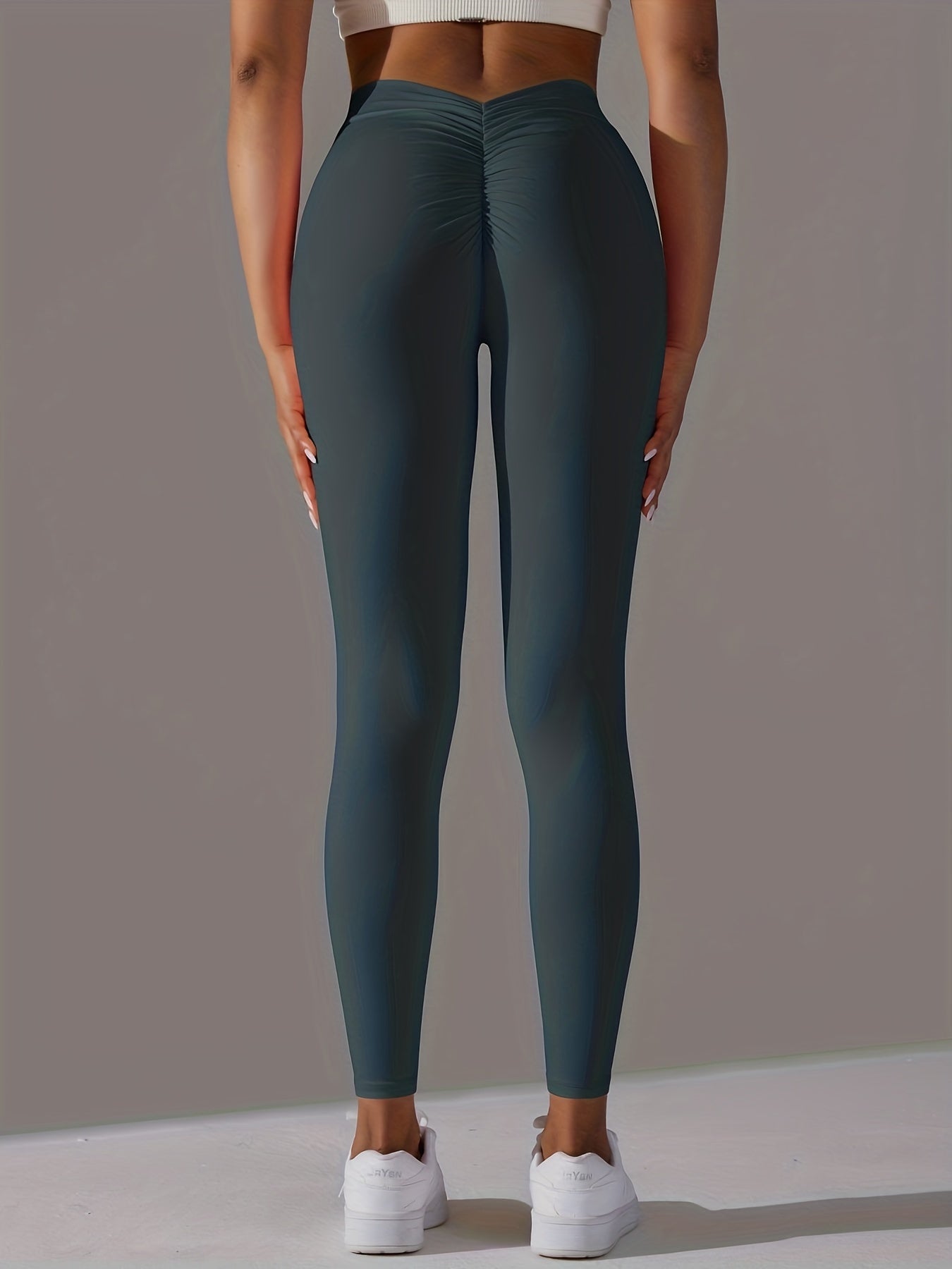 Tummy Control Yoga Leggings High Stretch Slimming Fitness Pants
