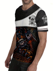 Men's Cartoon Dog Graphic T shirt Active 3D Digital Print Comfy