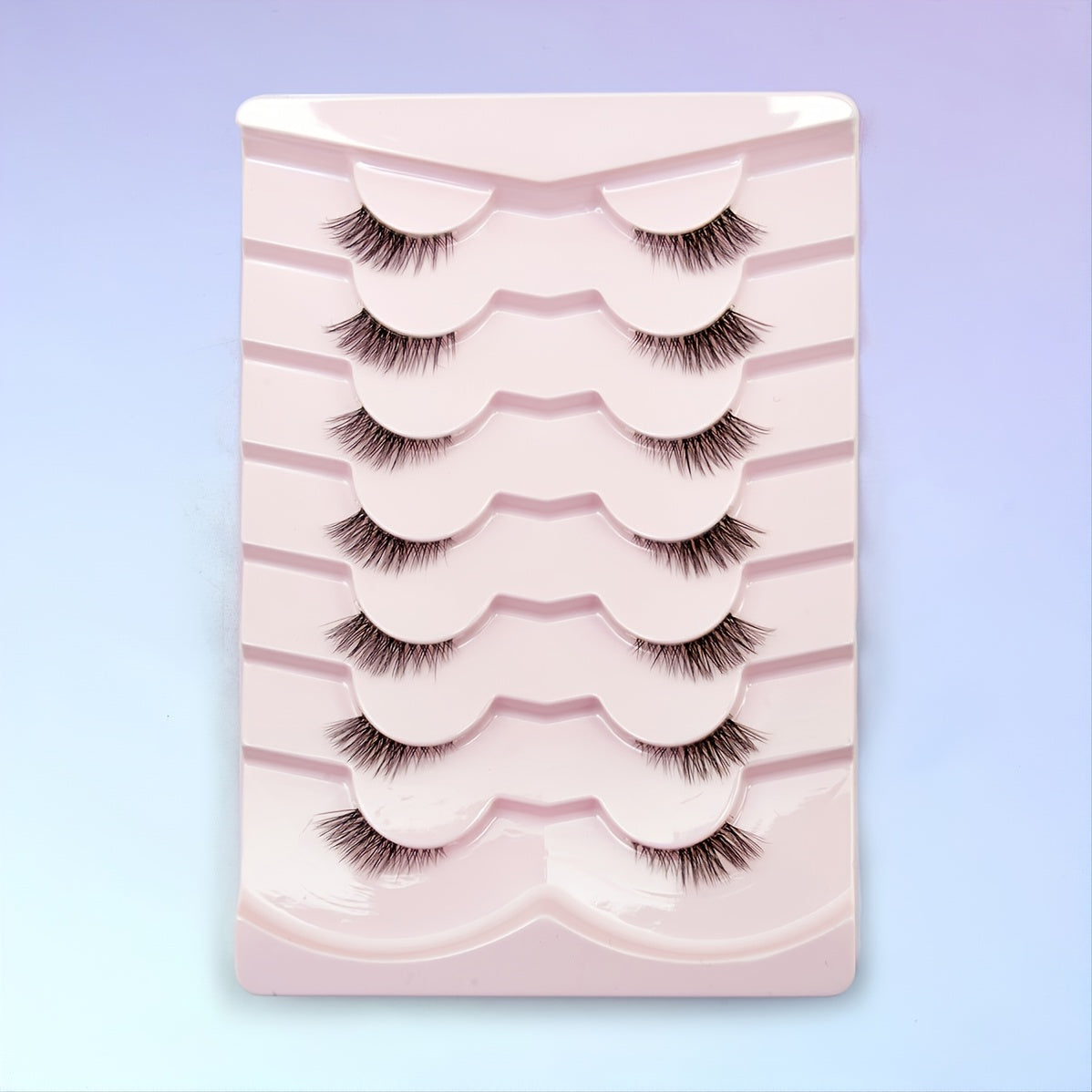 Long Thick Curly False Eyelashes: 7 Pairs