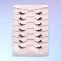Long Thick Curly False Eyelashes: 7 Pairs