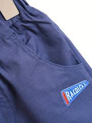 Boys Embroidery Letter Print Comfortable Shorts