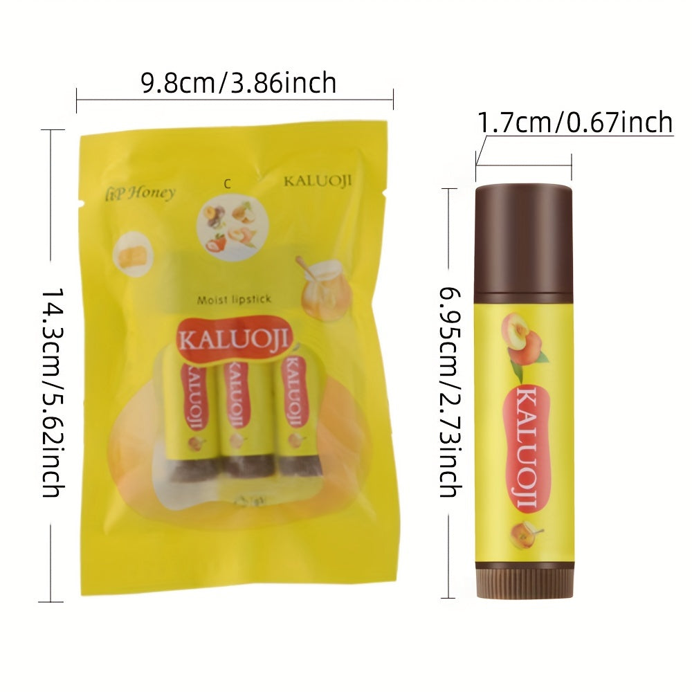 Moisturizing Honey Lipstick Non Smudge Waterproof Long Lasting